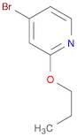 Pyridine, 4-bromo-2-propoxy-