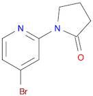 2-Pyrrolidinone, 1-(4-bromo-2-pyridinyl)-