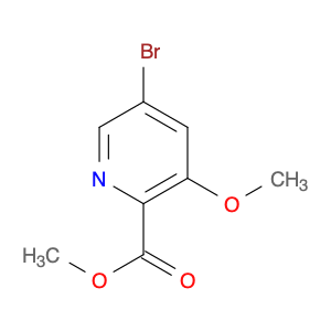 2-Pyridinecarboxylic acid, 5-bromo-3-methoxy-, methyl ester