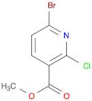 3-Pyridinecarboxylic acid, 6-bromo-2-chloro-, methyl ester