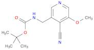 Carbamic acid, N-[(4-cyano-5-methoxy-3-pyridinyl)methyl]-, 1,1-dimethylethyl ester