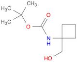 Carbamic acid, N-[1-(hydroxymethyl)cyclobutyl]-, 1,1-dimethylethyl ester