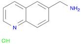 6-Quinolinemethanamine, hydrochloride (1:1)