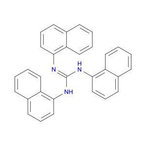 Guanidine, N,N',N''-trinaphthalenyl- (9CI)