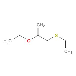 1-Propene, 2-ethoxy-3-(ethylthio)-