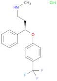 Benzenepropanamine, N-methyl-γ-[4-(trifluoromethyl)phenoxy]-, hydrochloride (1:1), (γR)-