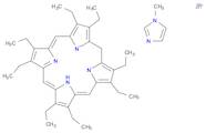 Zinc, (1-methyl-1H-imidazole-N3)[2,3,7,8,12,13,17,18-octaethyl-21H,23H-porphinato(2-)-N21,N22,N23,…