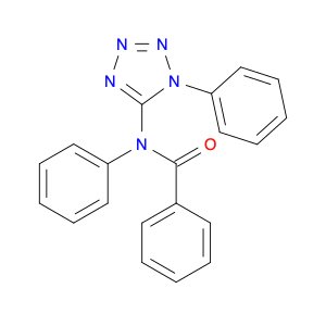 Benzamide, N-phenyl-N-(1-phenyl-1H-tetrazol-5-yl)-