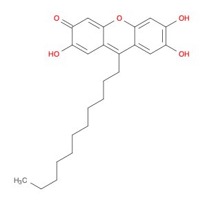 3H-Xanthen-3-one, 2,6,7-trihydroxy-9-undecyl-