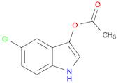 1H-Indol-3-ol, 5-chloro-, 3-acetate