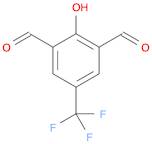 1,3-Benzenedicarboxaldehyde, 2-hydroxy-5-(trifluoromethyl)-