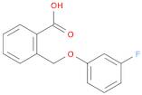 Benzoic acid, 2-[(3-fluorophenoxy)methyl]-