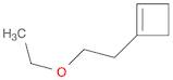 Cyclobutene, 1-(2-ethoxyethyl)-