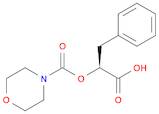 4-Morpholinecarboxylic acid, (1S)-1-carboxy-2-phenylethyl ester