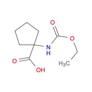 Cyclopentanecarboxylic acid, 1-[(ethoxycarbonyl)amino]-