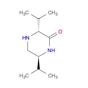 2-Piperazinone, 3,6-bis(1-methylethyl)-, (3R,6S)-rel-
