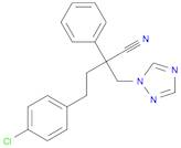 1H-1,2,4-Triazole-1-propanenitrile, α-[2-(4-chlorophenyl)ethyl]-α-phenyl-