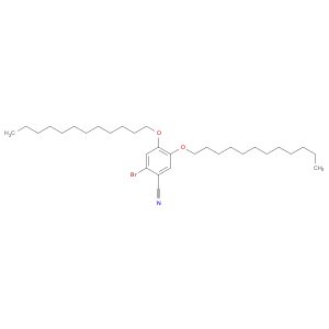 Benzonitrile, 2-bromo-4,5-bis(dodecyloxy)-