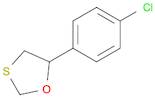 1,3-Oxathiolane, 5-(4-chlorophenyl)- (9CI)