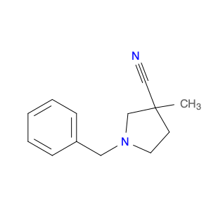 3-Pyrrolidinecarbonitrile, 3-methyl-1-(phenylmethyl)-