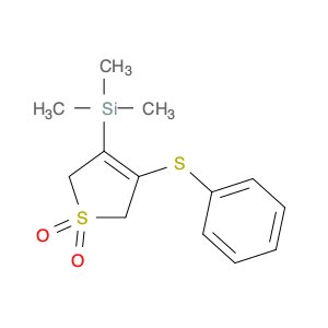 Thiophene, 2,5-dihydro-3-(phenylthio)-4-(trimethylsilyl)-, 1,1-dioxide