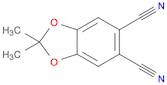 1,3-Benzodioxole-5,6-dicarbonitrile, 2,2-dimethyl-