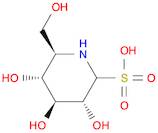 2-Piperidinesulfonic acid, 3,4,5-trihydroxy-6-(hydroxymethyl)-, (3R,4S,5R,6R)-