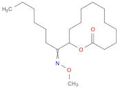 Oxacyclododecan-2-one, 12-[1-(methoxyimino)heptyl]-