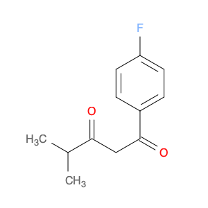 1,3-Pentanedione, 1-(4-fluorophenyl)-4-methyl-