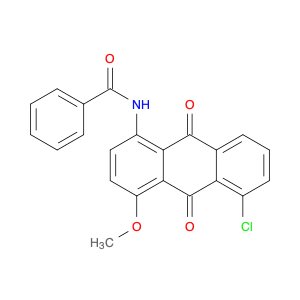 Benzamide, N-(5-chloro-9,10-dihydro-4-methoxy-9,10-dioxo-1-anthracenyl)-