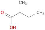 Butanoic acid, 2-methyl-