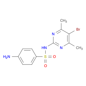 Benzenesulfonamide, 4-amino-N-(5-bromo-4,6-dimethyl-2-pyrimidinyl)-