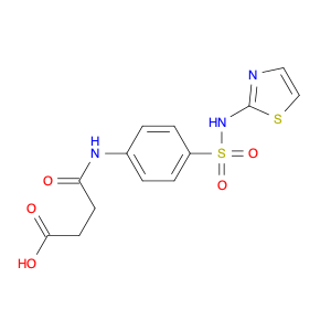 Butanoic acid, 4-oxo-4-[[4-[(2-thiazolylamino)sulfonyl]phenyl]amino]-