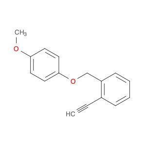 1-Ethynyl-2-((4-methoxyphenoxy)methyl)benzene