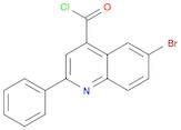 4-Quinolinecarbonyl chloride, 6-bromo-2-phenyl-