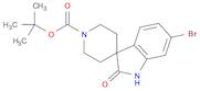 Spiro[3H-indole-3,4'-piperidine]-1'-carboxylic acid, 6-bromo-1,2-dihydro-2-oxo-, 1,1-dimethyleth...