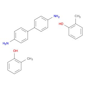 Benzidine compound with o-cresol (1:1)