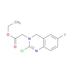 Ethyl 2-(2-chloro-6-iodoquinazolin-3(4H)-yl)acetate