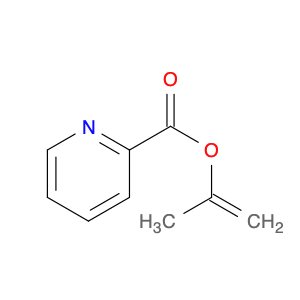 2-Pyridinecarboxylic acid, 1-methylethenyl ester