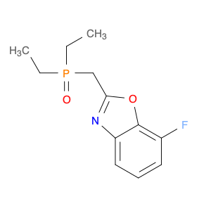 Benzoxazole, 2-[(diethylphosphinyl)methyl]-7-fluoro-