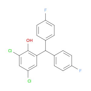 Phenol, 2-[bis(4-fluorophenyl)methyl]-4,6-dichloro-