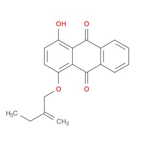 1-Hydroxy-4-(2-methylenebutoxy)anthracene-9,10-dione