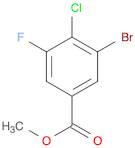 Benzoic acid, 3-bromo-4-chloro-5-fluoro-, methyl ester