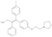 Pyrrolidine, 1-[2-[4-[(1E)-1-(4-iodophenyl)-2-phenyl-1-buten-1-yl]phenoxy]ethyl]-