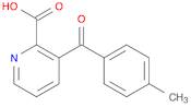 2-Pyridinecarboxylic acid, 3-(4-methylbenzoyl)-