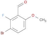 Benzaldehyde, 3-bromo-2-fluoro-6-methoxy-