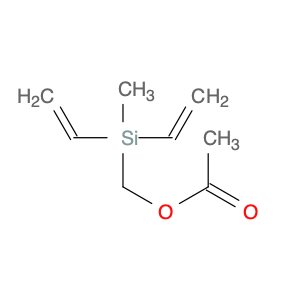 Methanol, 1-(diethenylmethylsilyl)-, 1-acetate