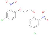 Benzene, 1,1'-[1,2-ethanediylbis(oxy)]bis[4-chloro-2-nitro- (9CI)