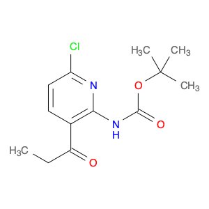 tert-butyl N-(6-chloro-3-propanoylpyridin-2-yl)carbamate