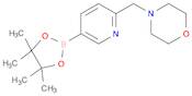 Morpholine, 4-[[5-(4,4,5,5-tetramethyl-1,3,2-dioxaborolan-2-yl)-2-pyridinyl]methyl]-